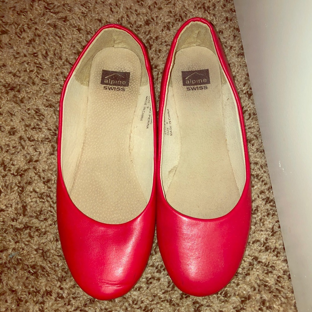 Alpine Swiss Pierina Ballet Flats